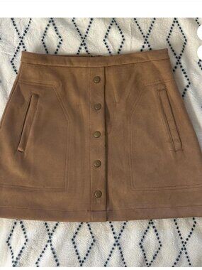 small Suede Brown Skirt HYFVE